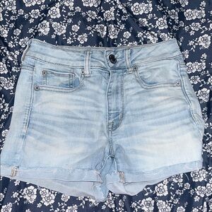 American Eagle Outfitters Light Blue Jean Shorts